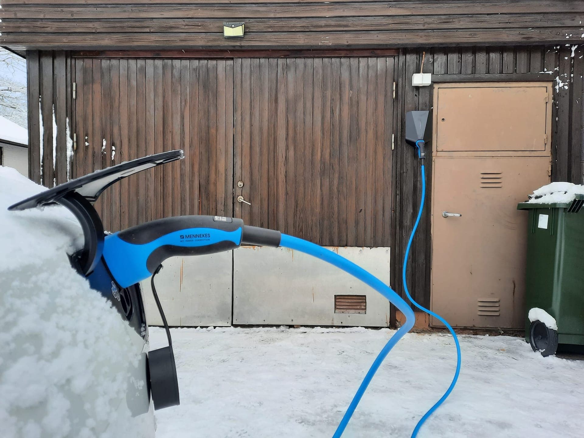 Laddbox-installation i Oskarshamn